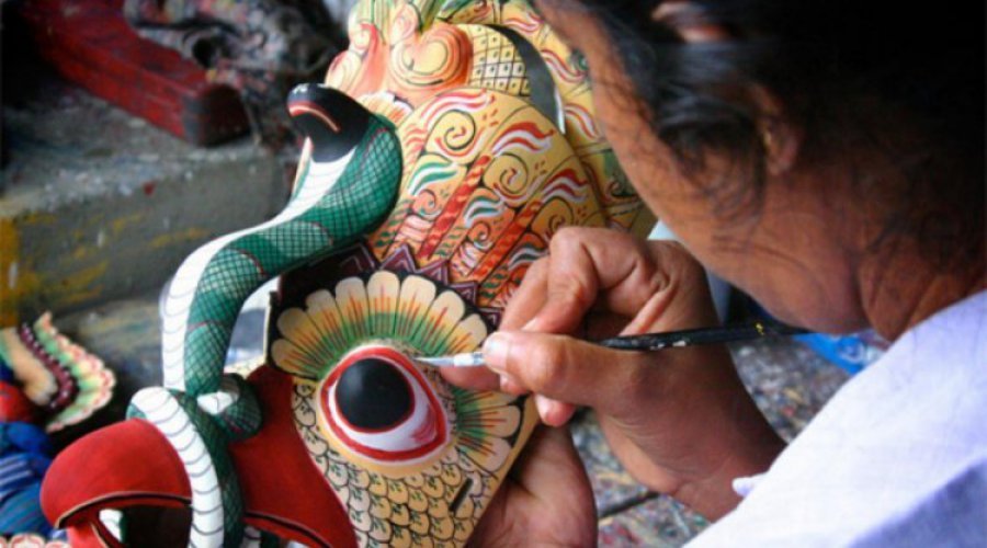 mask carving workshop